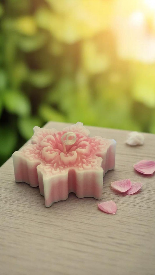 Frosted Candle